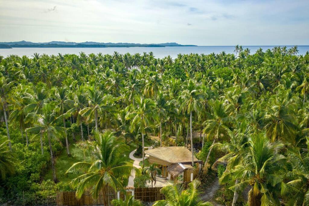 The Bamboo Houses - Tropical Garden & Empty Beach General Luna  Eksteriør bilde