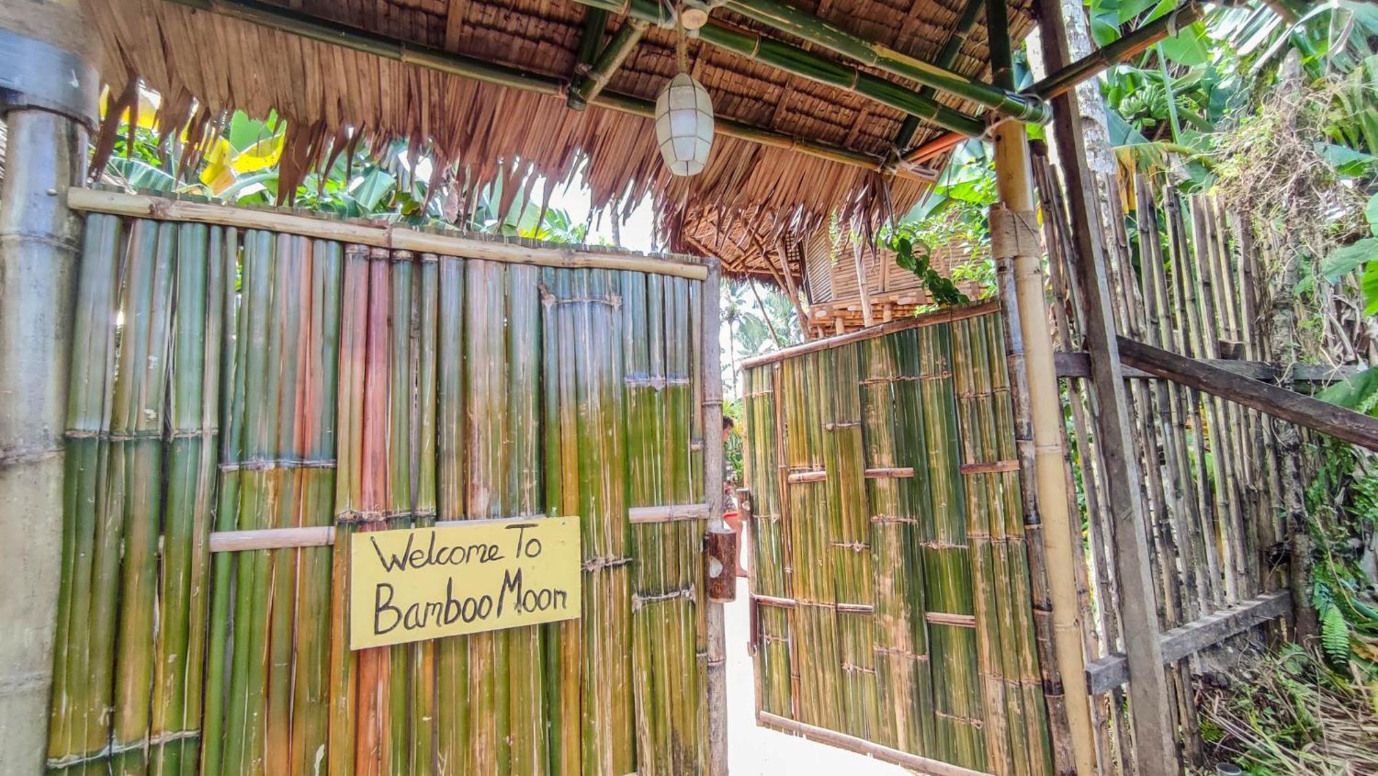 The Bamboo Houses - Tropical Garden & Empty Beach General Luna  Eksteriør bilde